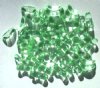 50 10mm Light Green Angel Wing Beads